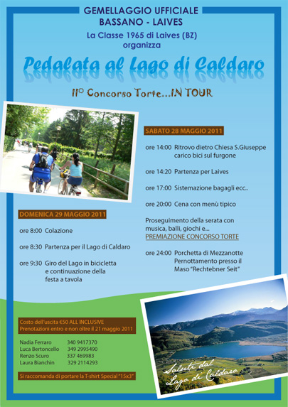 Pedalata al lago di Caldaro